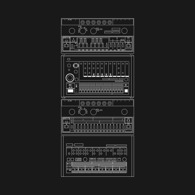 Analogue Classix Line W by Synthshirt