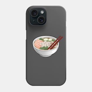 Pho soup for two - pixel art Phone Case