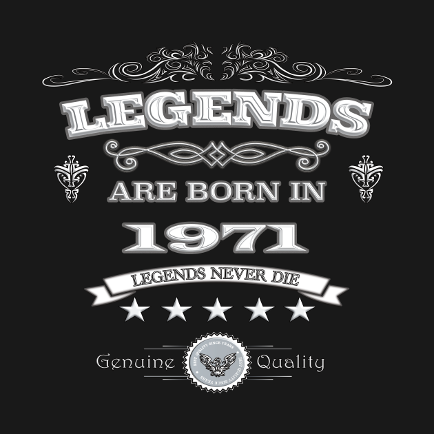 t shirt born in 1971