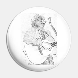 Alexis Korner live in Germany Pin