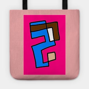 Abstract Modern Art Shape in the Style of Mondrian Tote