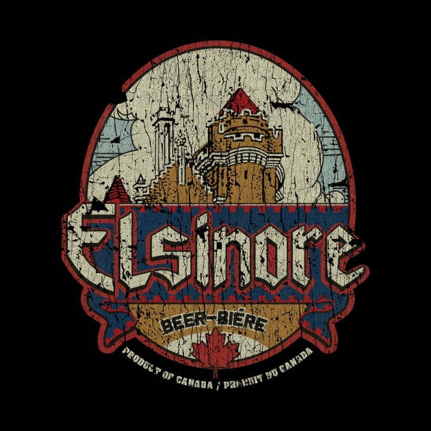 ELSINORE BEER CANADA 70S - VINTAGE RETRO STYLE by lekhartimah