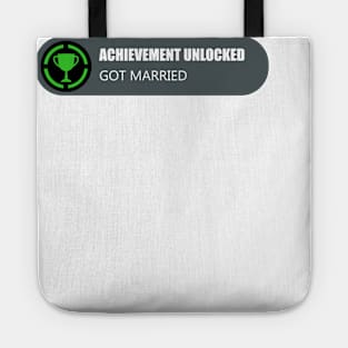 Achievement Unlocked: Got Married Tote