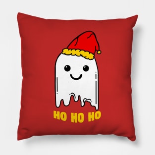 Cute Boo Ghost Ho Ho Ho Pillow