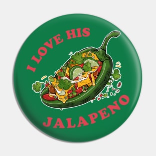 I love his jalapeno Pin