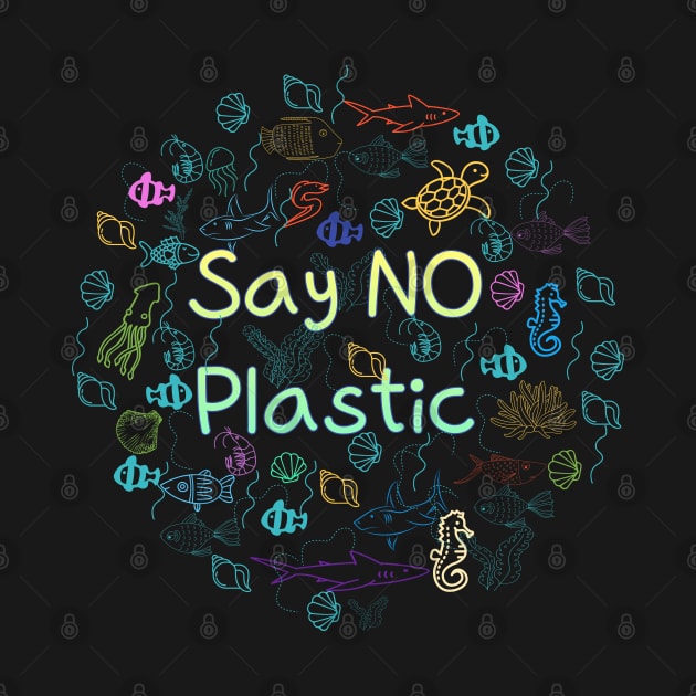 say no plastic,animal protection,protection of the environment by zzzozzo