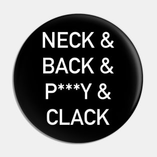 Neck & Back & P***y & Clack Pin