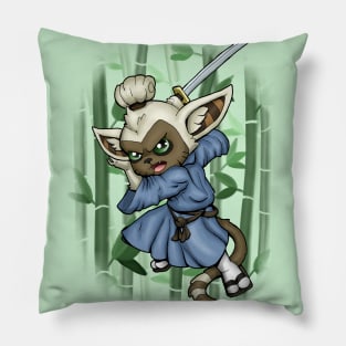 Samurai Momo Pillow
