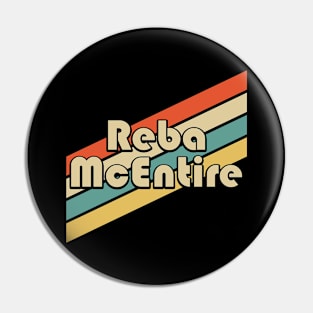 Vintage 80s Reba Personalized Name Pin