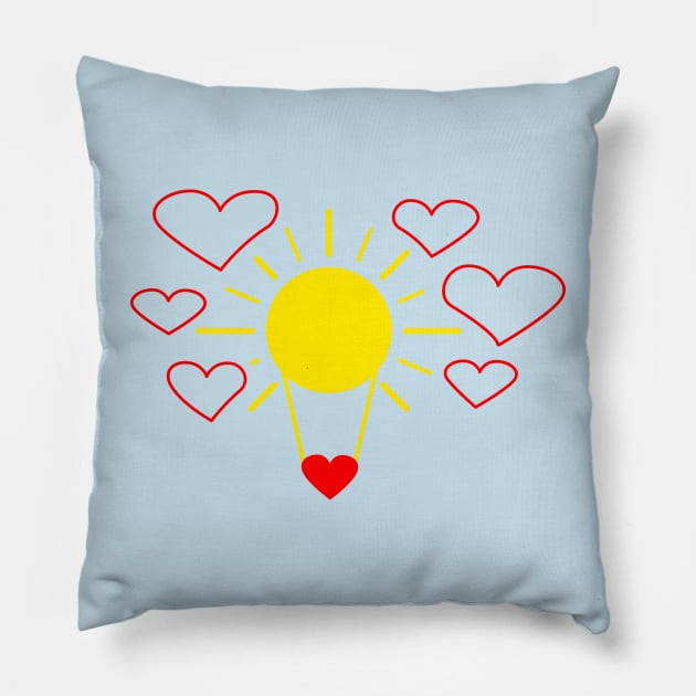 Love to Dream 2 Pillow by Heart-Sun