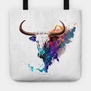 Texas Longhorn Bull Tote