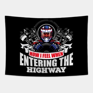 Entering The Higway Tapestry