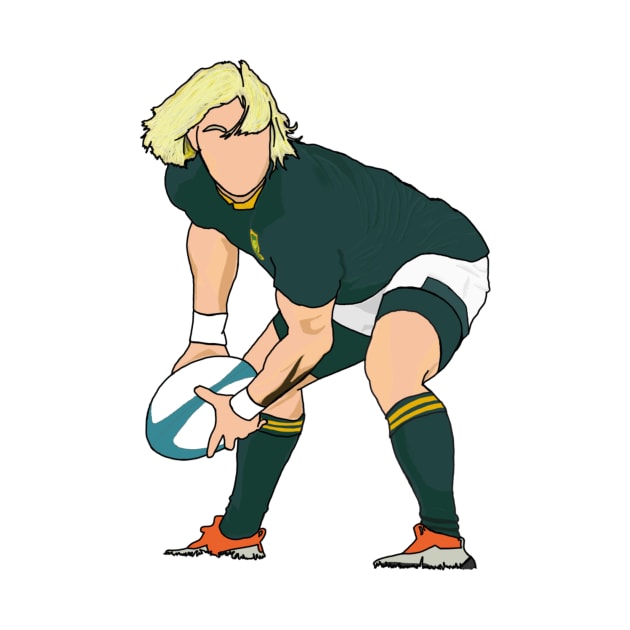 Faf de Klerk (South Africa) by PennyandPeace