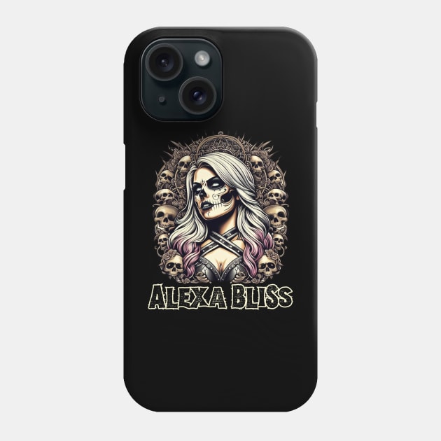 Alexa Bliss - Queen of the Damned Phone Case by Tiger Mountain Design Co.