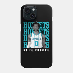 Charlotte Hornets Miles Bridges 0 Phone Case