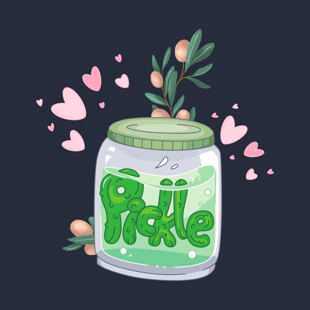 Cute Pickle Jar by NICHE&NICHE