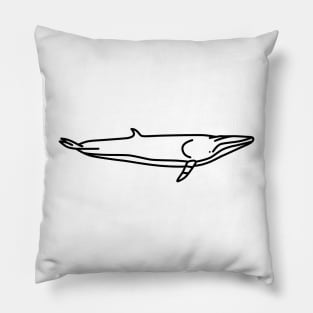 Minke Whale Pillow