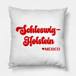 Schleswig-Holstein: I love Germany  Deutschland Pillow