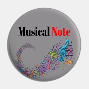 Musical Note Pin