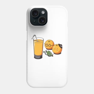 dead orange funny Phone Case