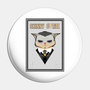 SkinnyCatzzz, What's your Persona. Zombie masked cat Pin