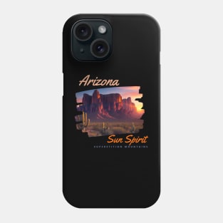 Arizona Sun Spirit Superstitions #1 Phone Case