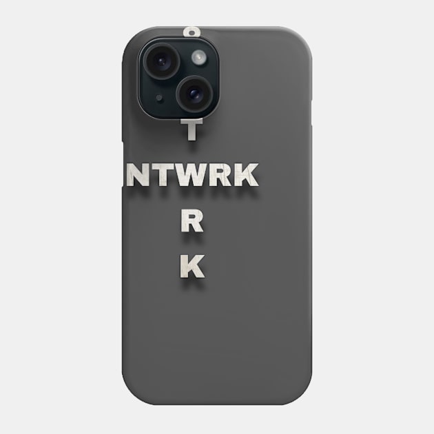 8NTWRK CROSS Phone Case by 8NTWRK