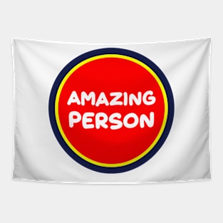 Amazing Person Tapestry