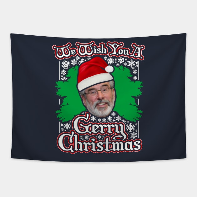 We Wish You A Gerry Christmas Tapestry by sbldesigns