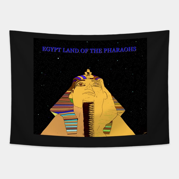 Egyptian Night Tapestry by dltphoto