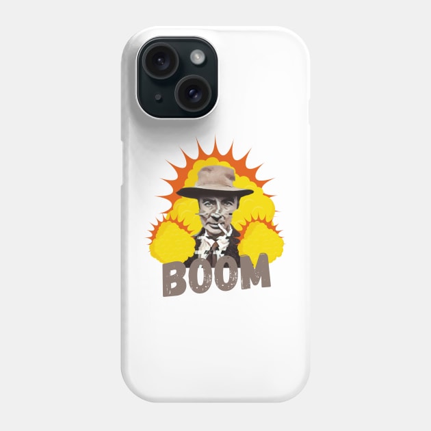 Oppenheimer Atomic Bomb Boom. Phone Case by Museflash