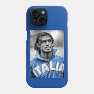 Italia -Azzuri - PAOLO MALDINI Phone Case