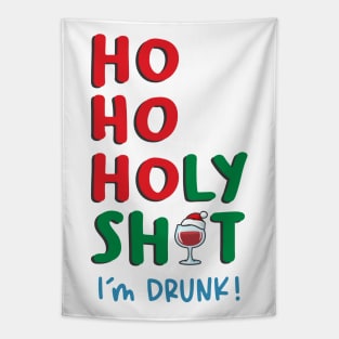 Ho Ho Holy Shit I am Drunk Tapestry