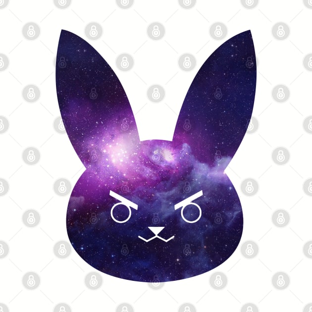 Dva Space Bunny Logo by galacticshirts