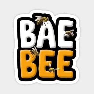 BAE BEE Keeper Beekeeping Tee Honeybee Apiarist Beekeeper Magnet