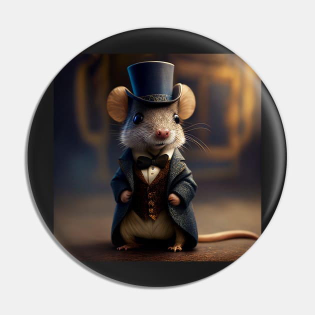 The Gentleman Mouse Pin by MyMagicalPlace