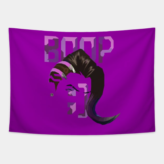 Boop ;) - Sombra Overwatch Tapestry by No_One