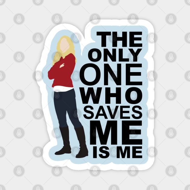 Emma Swan - Only One Who Saves ME Magnet by eevylynn