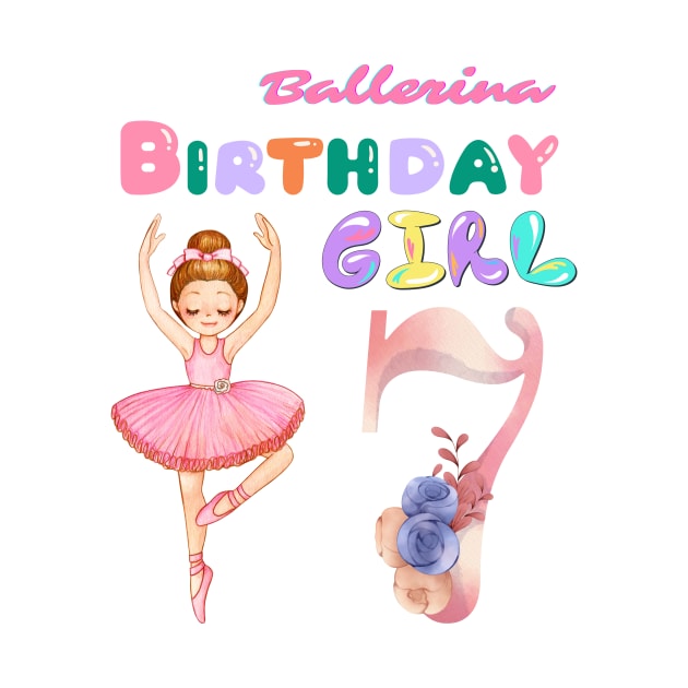 7th birthday ballerina girl by Yenz4289