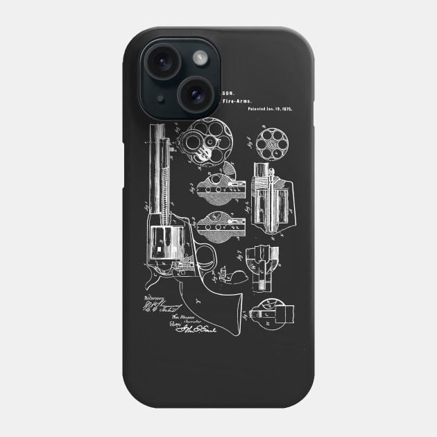 Revolver Patent Phone Case by Woah_Jonny