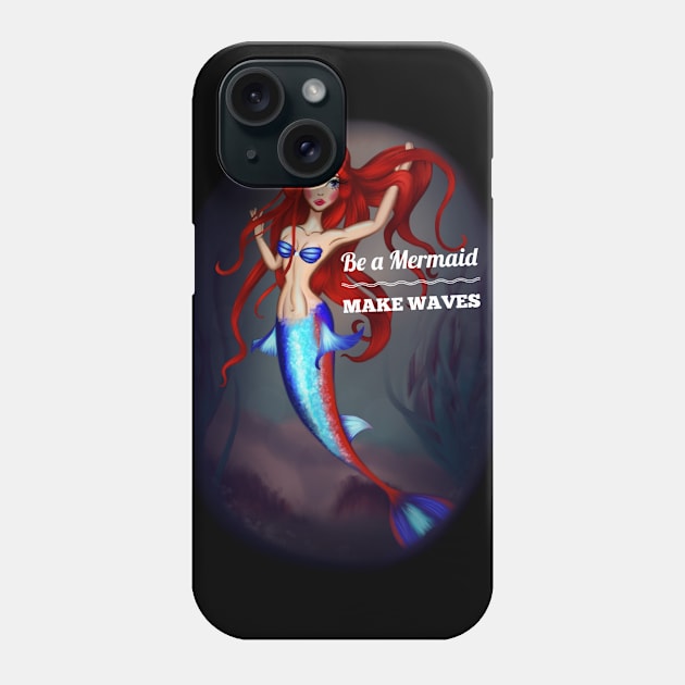 Mermaid 🧜‍♀️ Phone Case by Art_byKay