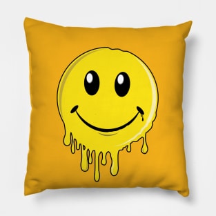 Melting Smiley Pillow