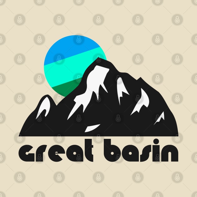 Retro Great Basin ))(( Tourist Souvenir National Park Design by darklordpug