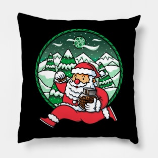 Santa Run II Pillow