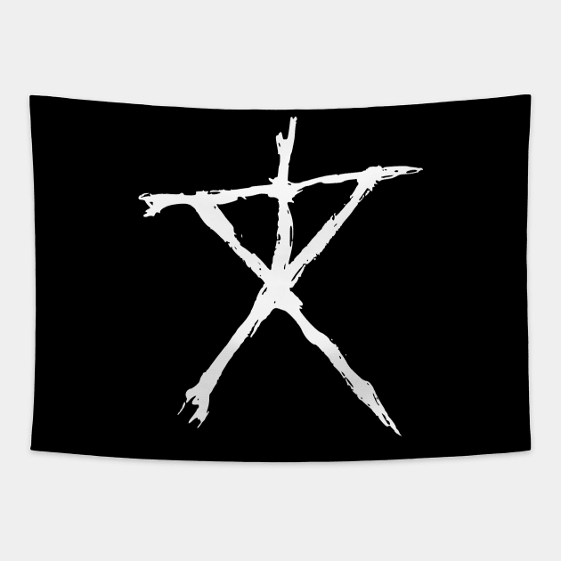 Blair Witch Symbol Tapestry by SteamboatJoe