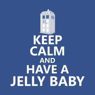 Tardis keep calm jelly baby T-Shirt