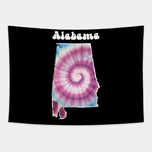 Alabama Tie Dye Tapestry