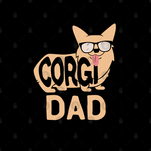 Corgi Dad by ShirtsFy