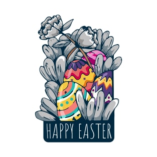 Happy Easter! Easter Egg Design T-Shirt