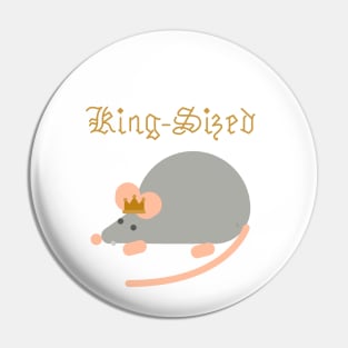 King-Sized Rat Pin